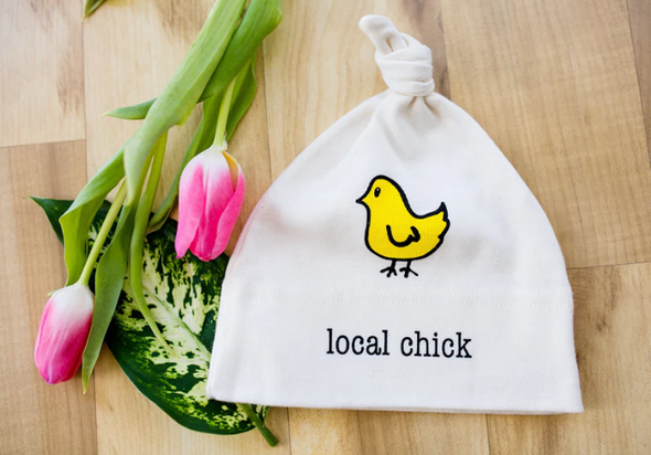 Local Chick Romper & Hat Duo Gift Set