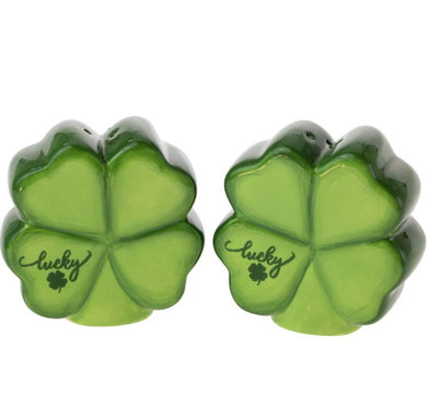 Lucky Heart Salt & Pepper Shakers