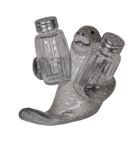 Manatee Salt & Pepper Shakers