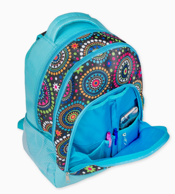 Blue Medallion Backpack