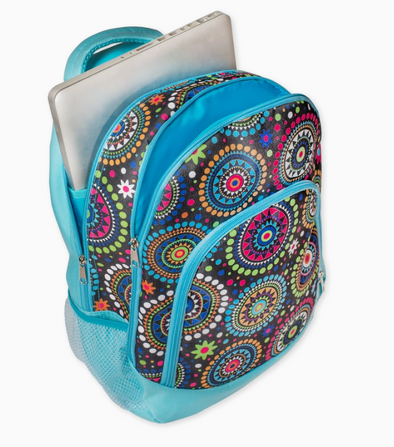 Blue Medallion Backpack