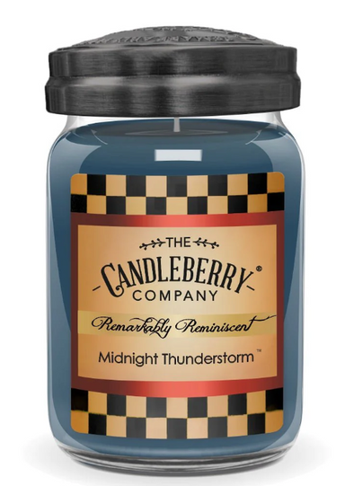 Midnight Thunderstorm Large Jar Candle