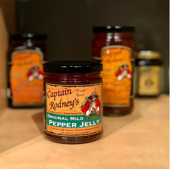 Captain Rodney's Private Reserve Mild Pepper Jelly (11.5 oz)