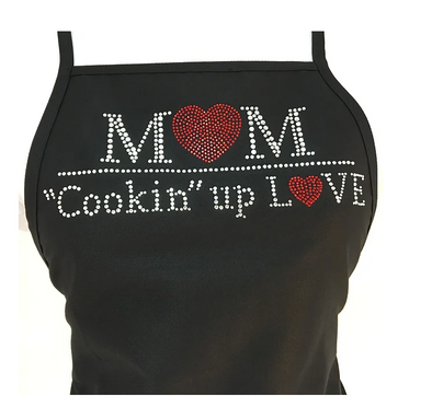 "Mom Cookin' Up Love" Apron