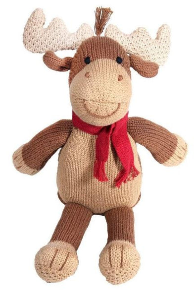 Marley the Moose Hand Knit Doll