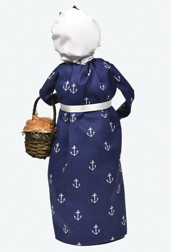 Nautical Mrs. Claus with Crabs from Byers' Choice