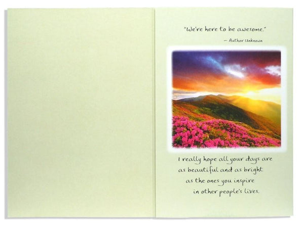 “You Are One Amazing Lady” Greeting Card