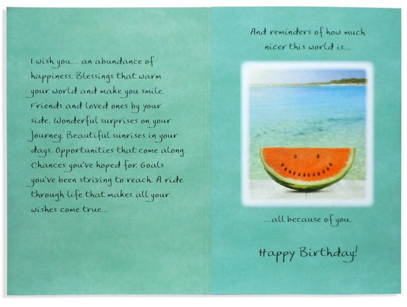 Birthday Wishes Greeting Card