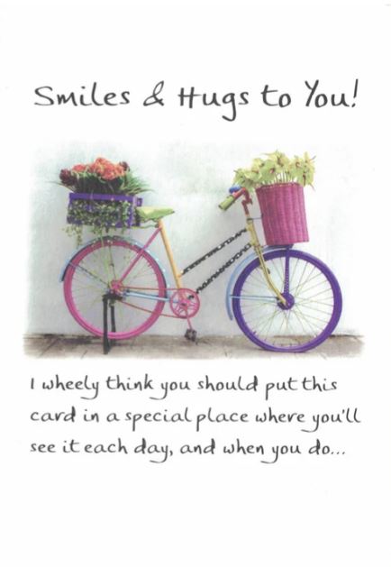 "Smiles and Hugs" Greeting Card