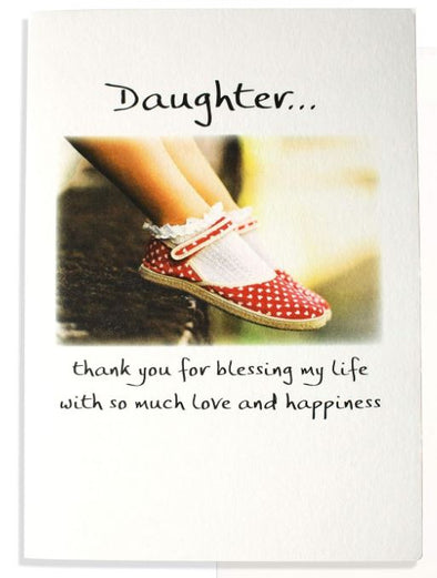 "Daughter" Greeting Card