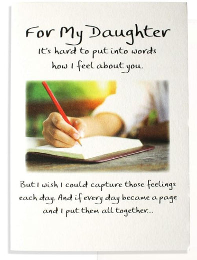 "For My Daughter" Everyday Greeting Card