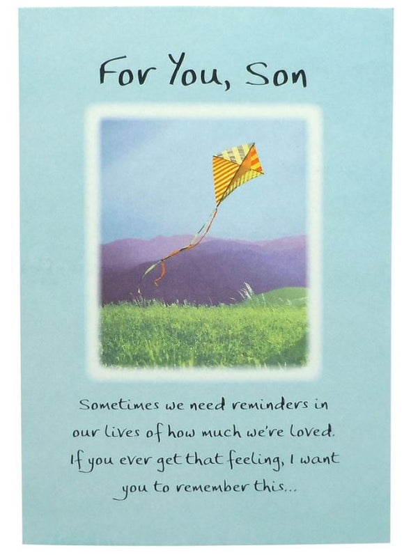 "For You, Son" Greeting Card