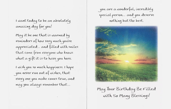 "Hay There Birthday Girl" Greeting Card