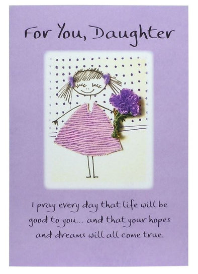 "For You Daughter" Everyday Greeting Card