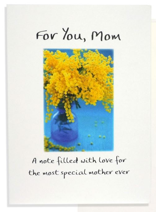 "For You Mom" Everyday Greeting Card