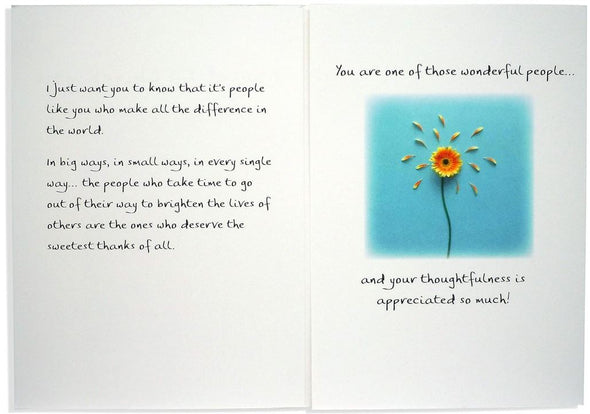 "I Want To Thank You" Greeting Card