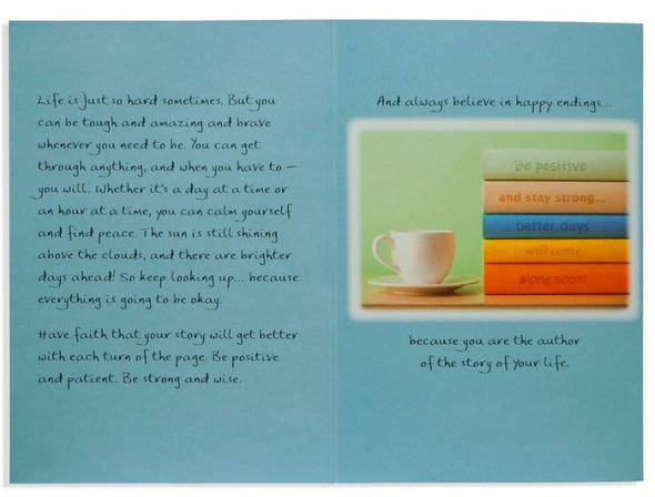 "Words of Encouragement" Greeting Card