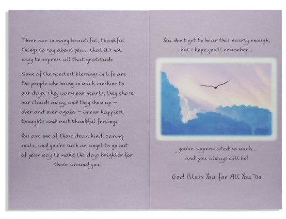 "Thank Heaven For People Like You" Greeting Card