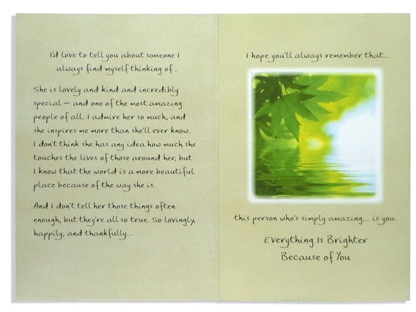 "You Are Simply Amazing" Greeting Card