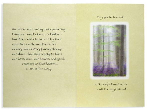 "A Heartfelt Note of Sympathy" Greeting Card