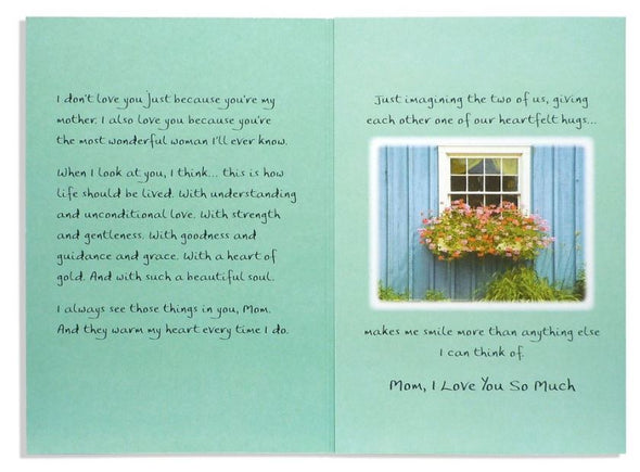 "Mom, Hope This Cards Make You Feel..." Greeting Card