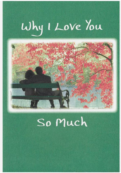 "Why I Love You So Much" Greeting Card