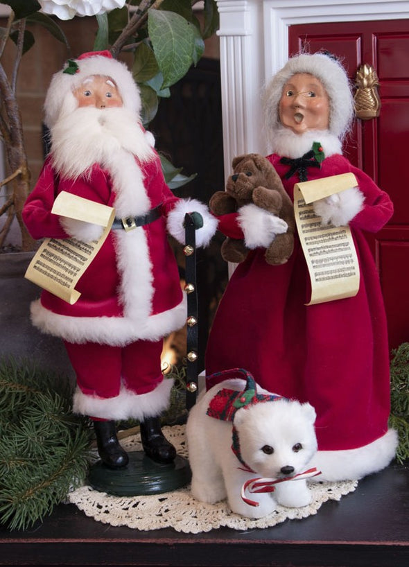 Polar Bear with Candy Cane from Byers' Choice