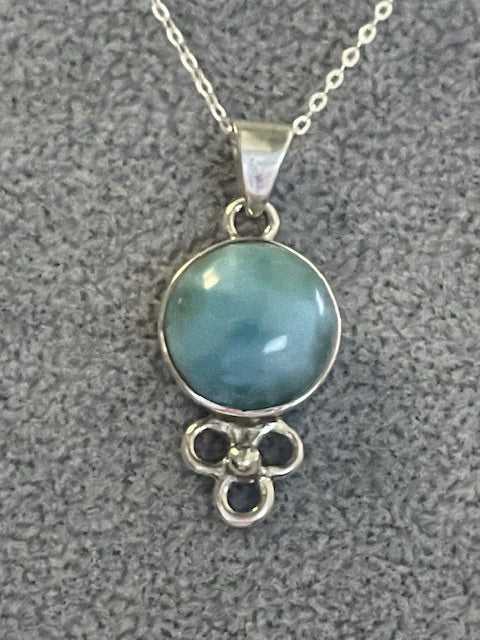 Larimiar Pendant Necklace