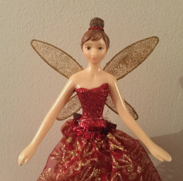 Gisela Graham Tree Top Fairy from Gisela Graham