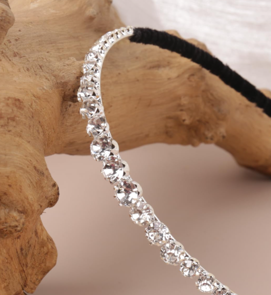 Thin Rhinestone Headband