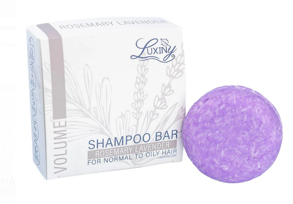 Rosemary Lavender Shampoo & Conditioner Bars (Volume) for Home/Travel/Camping