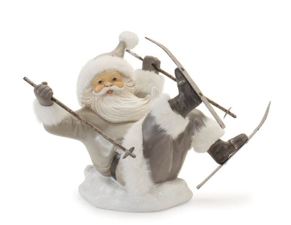 Santa on Skis