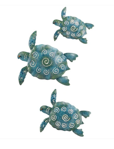 Sea Turtle Wall Décor (Set of 3)