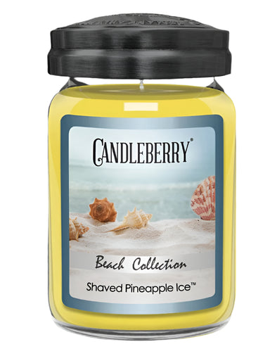 Candleberry Shaved Pineapple Large Jar Candle