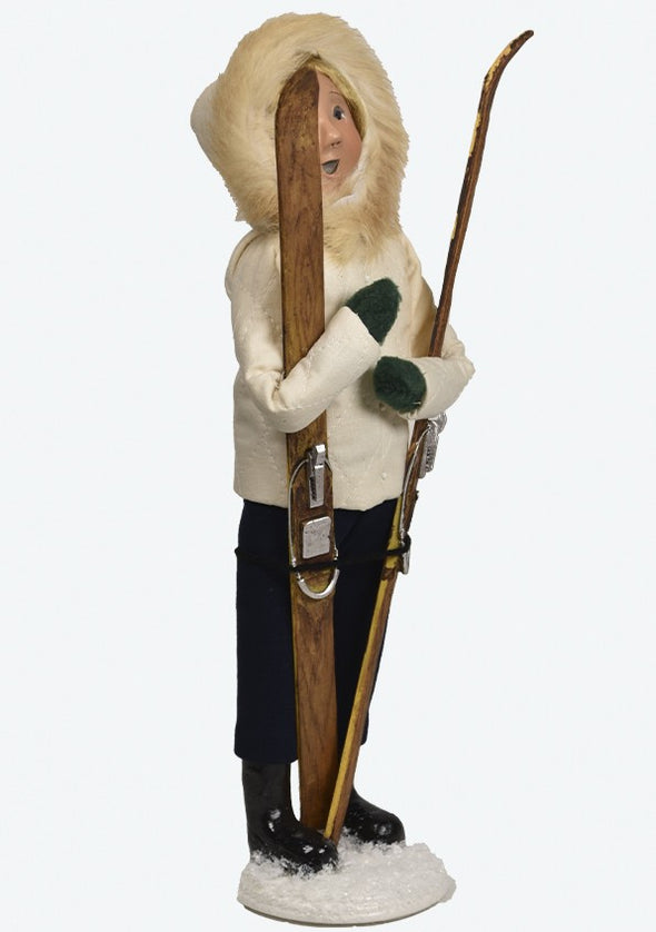 Skiing Woman from Byers' Choice