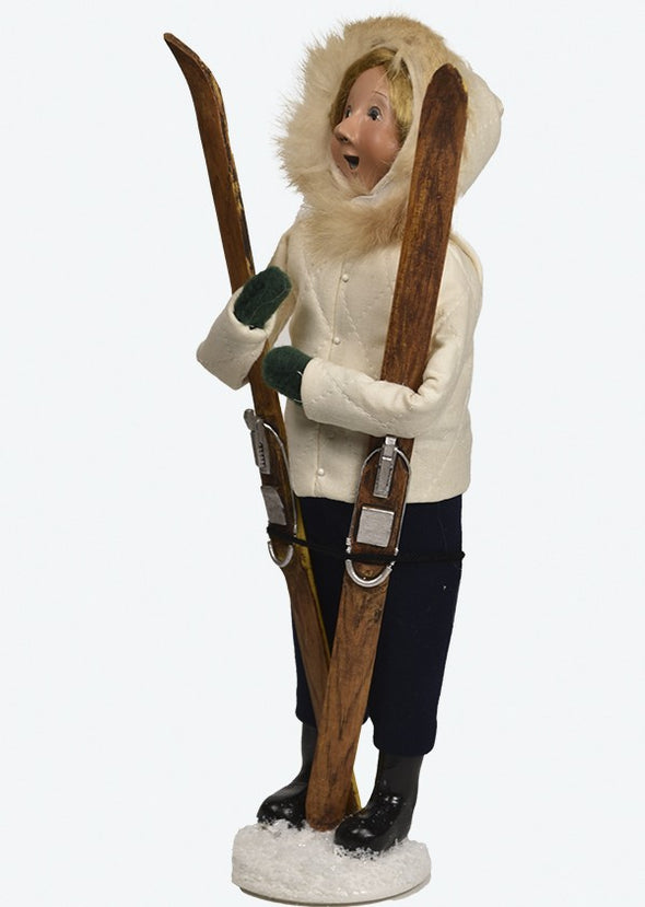 Skiing Woman from Byers' Choice