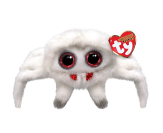 Spinderella the White Spider from TY (6")