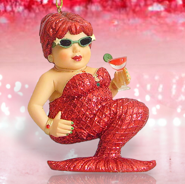 Strawberry Margarita Ornament from December Diamonds