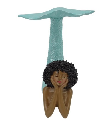 Tail Up Mermaid African American