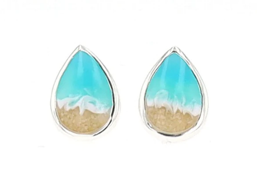 Sterling Silver Teardrop Earrings