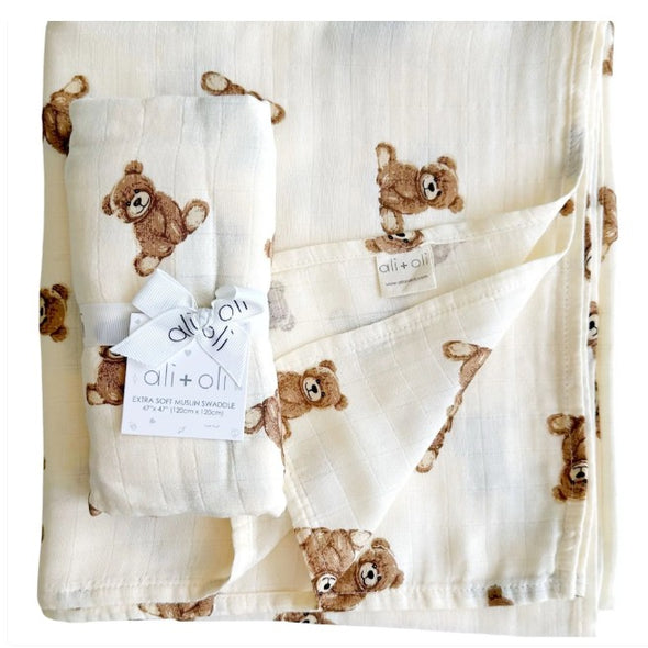 Extra Soft Muslin Swaddle for Babiees