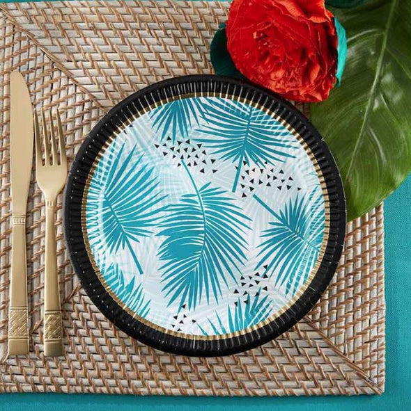 Tropical Chic Premium Paper Plates by Kate Aspen