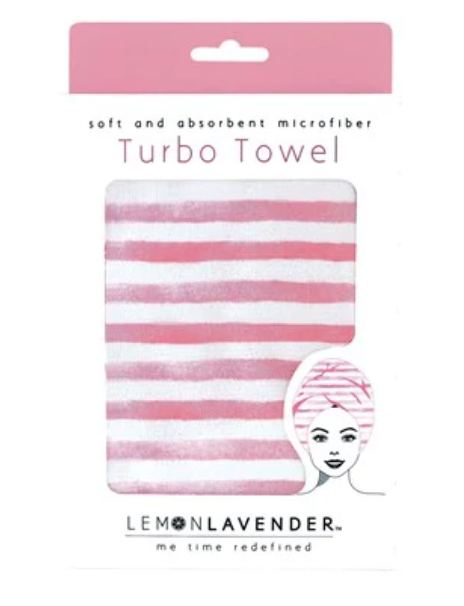 Lemon Lavender Turbo Twist Towel