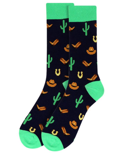 Men's Wild West Novelty Socks