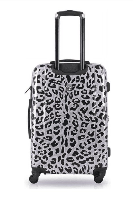 Winter Leopard Fashion Spinner Wheel Luggage by Tucci