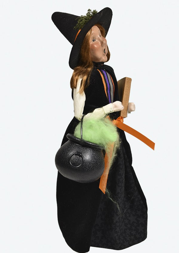 Witch with Spell Book from Byers' Choice