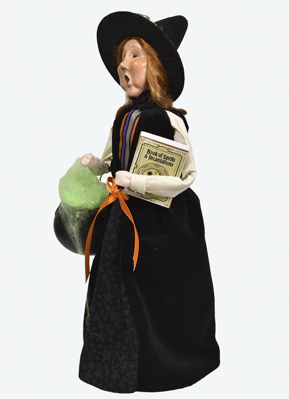 Witch with Spell Book from Byers' Choice