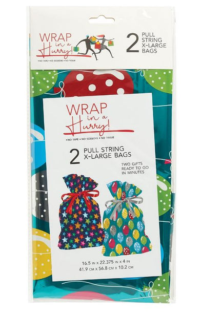Wrap In A Hurry!™ Gift Bags (Set of 2)