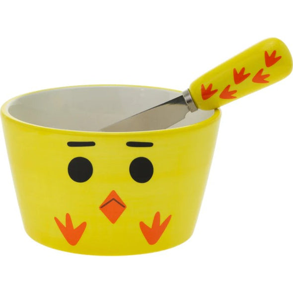 Yellow Chick Bowl & Spreader