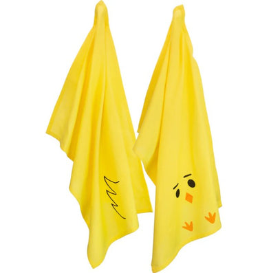 Yellow Chick Tea Towels (Set of 2)